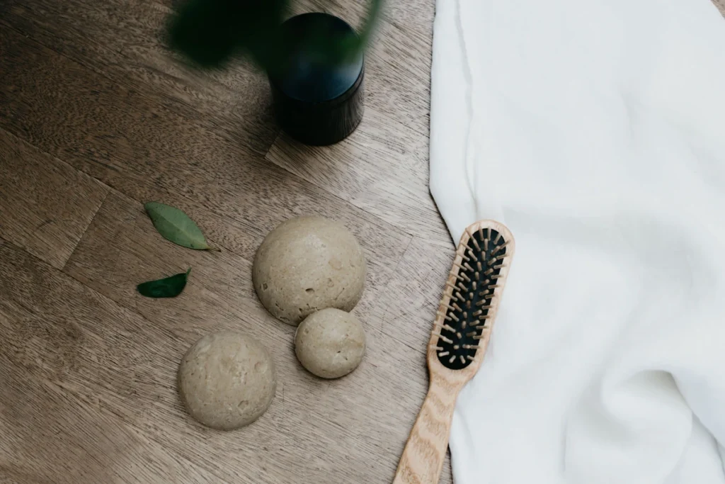 Shampooing solide naturel rond
